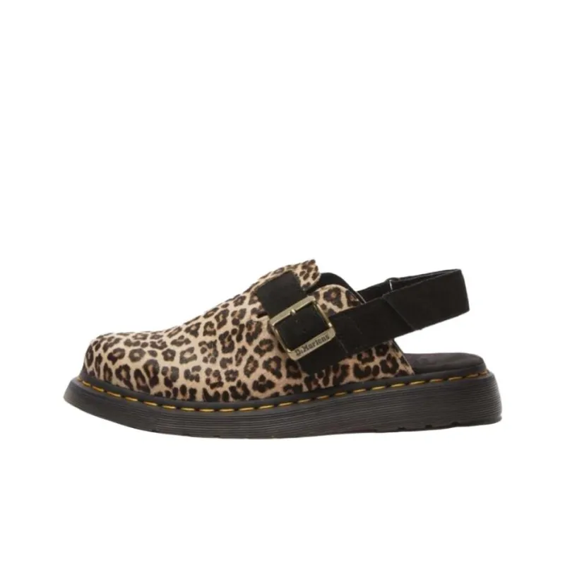 Dr. Martens Jorge Ii Leopard Mules-0