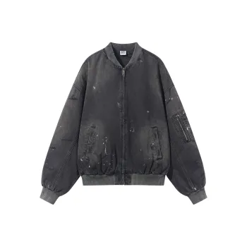 BLINDNOPLAN AW24 Jackets Coats Unisex Black Gray