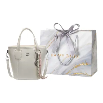 Miss Angel PU Handbag Shoulder Bag Crossbody Bag Regular Women's White Pink Silver Black.