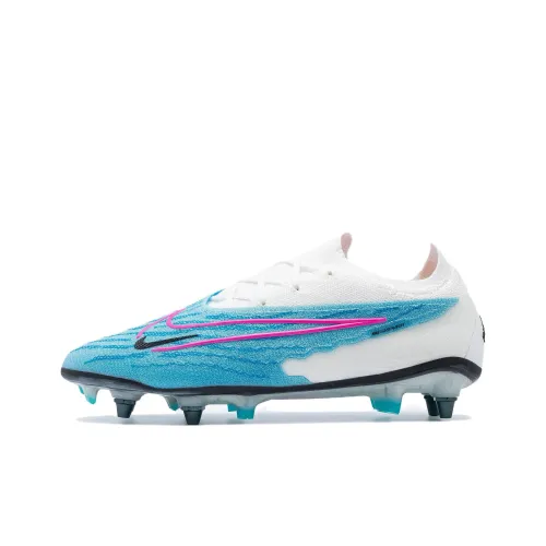 Nike Phantom GX Elite Shock Absorbers With Slip Resistant Features Soccer Shoes Men's Blue
