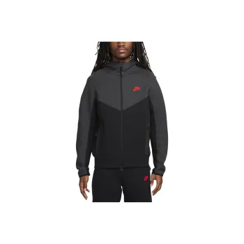 Nike Tech Fleece Windrunner '/Dark Smoke Grey/Light Crimson' Jacket