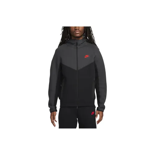 Nike Tech Fleece Windrunner '/Dark Smoke Grey/Light Crimson' Jacket