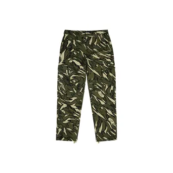 RIPNDIP Straight Casual Pants Unisex Green Camouflage