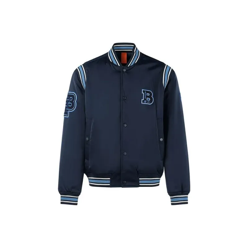 HUGO BOSS Baseball Jerseys Men Dark Blue-0
