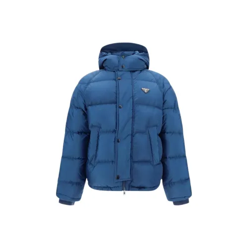 PRADA Jackets & Coats Men's Blue