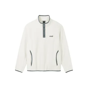 Skechers Sports Alliance Series Velvet feel Coat Unisex Marshmallow White