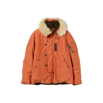Beams Fennica Buzz Rickson's Type N-3B Jackets Coats Men's Orange Red