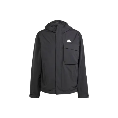 Adidas City Escape Rain.Rdy Jacket Jackets Coats Men's Black