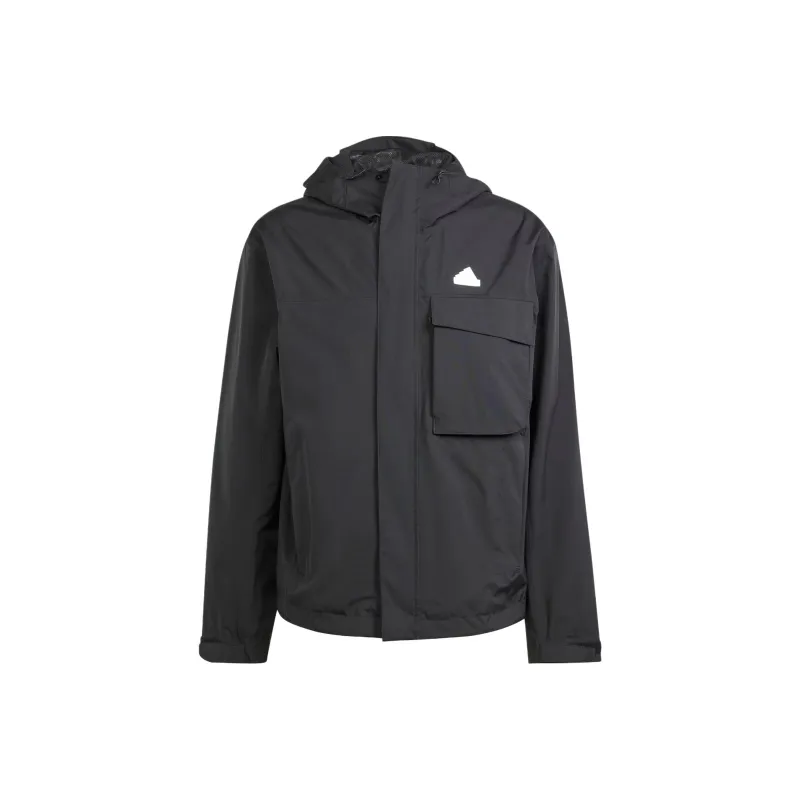 Adidas City Escape Rain.Rdy Jacket Jackets Coats Men's Black-0