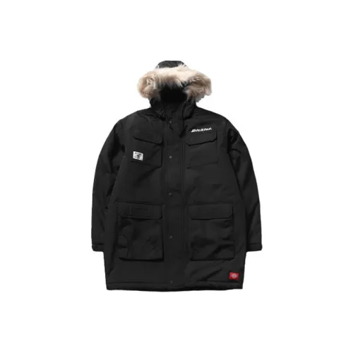 Dickies Parka Coats Men's Black