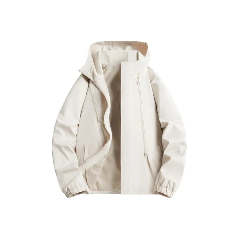 Feiyue Water-Resistant Windproof And Water-Repellent Windbreaker Jacket Unisex-22