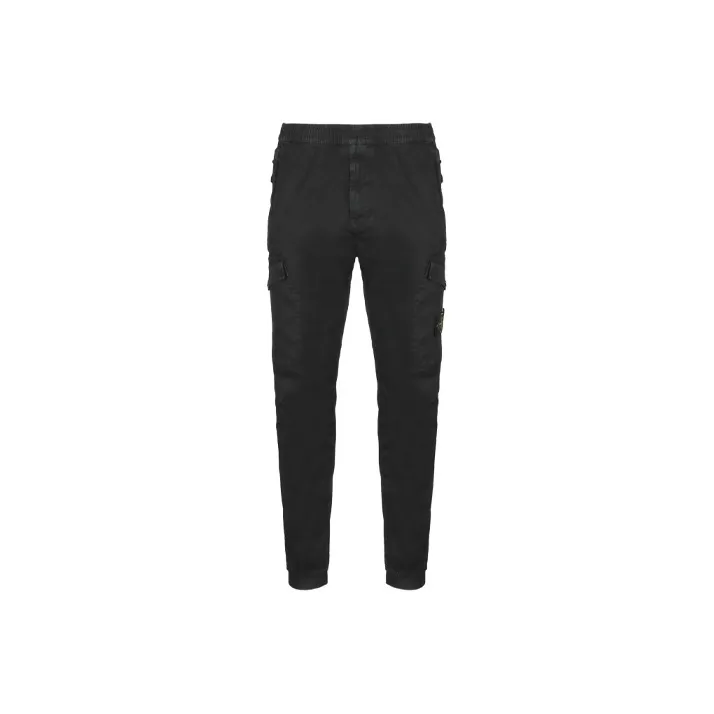 STONE ISLAND Cargo Pants Men Black-0