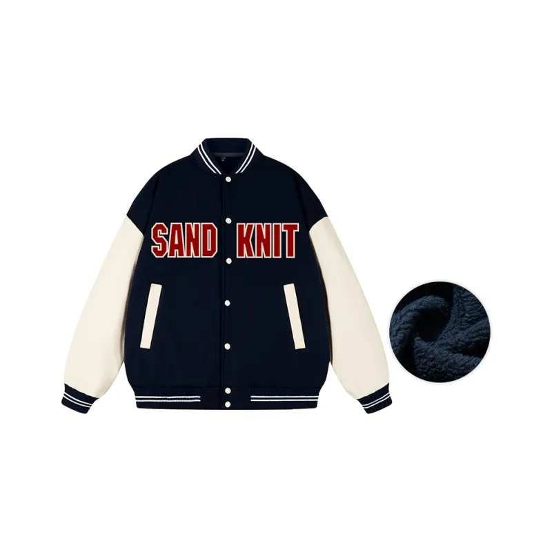 SandKnit Baseball Jacket Unisex-14