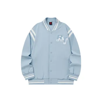 PEAK Baseball Jacket Unisex Ceramic Blue