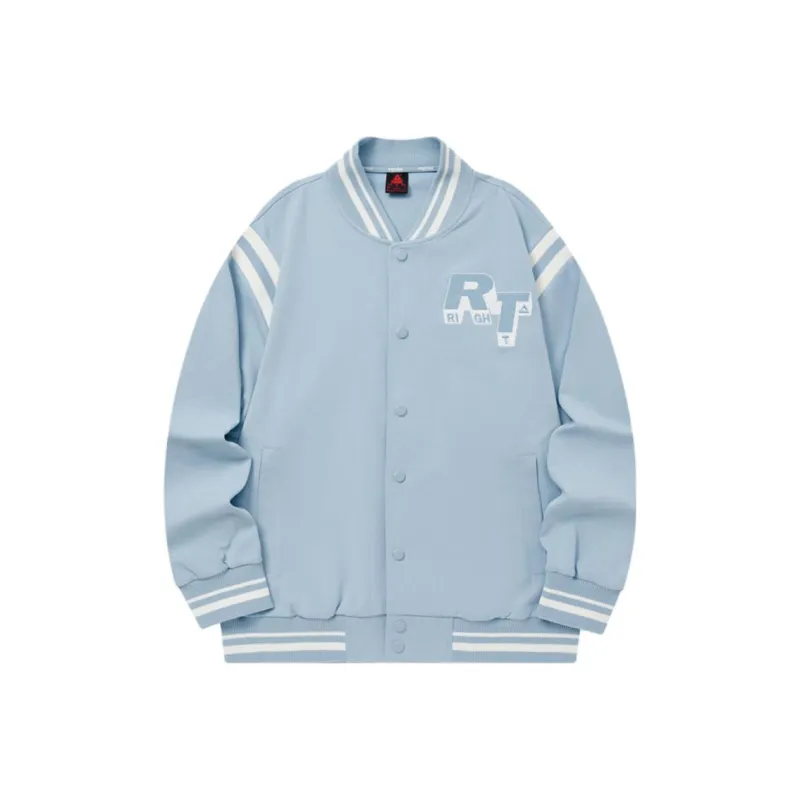 PEAK Baseball Jacket Unisex Ceramic Blue-0