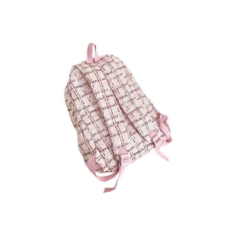H YXIANG Corduroy Backpack Women's Multicolor-1