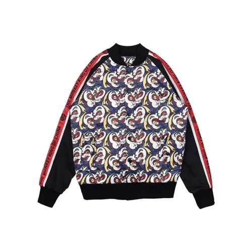 WOOKONG x DANAOTIANGONGLIANMINGKUAN Jackets & Coats Unisex Monkey King Baseball Jacket