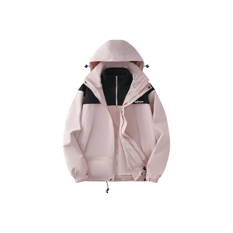 Feiyue Waterproof And Windproof To Keep Warm Windbreaker Jacket Unisex-15