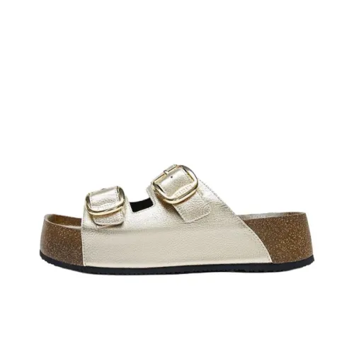 Staccato EVA Cushioning Slide Slippers Women's Light Gold