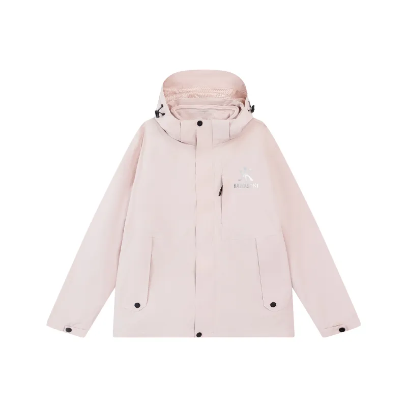 Kawasaki Water Resistant Windproof Wear Resistant Windbreaker Jacket Unisex-39