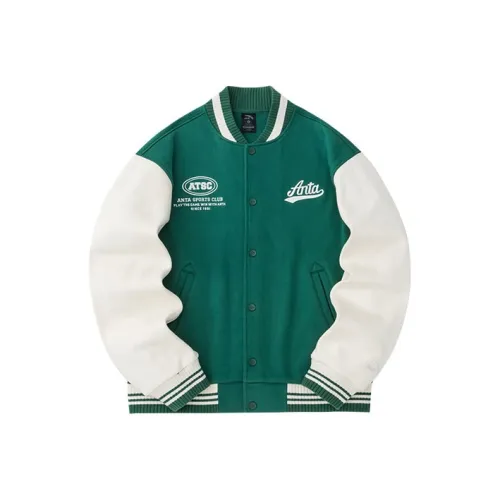 Anta Baseball Jacket Men's Forest Jasper Green