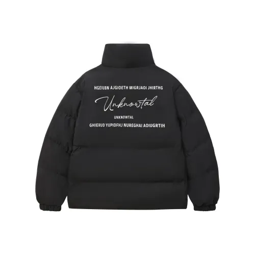 UNKNOWTAL Puffer Jacket Unisex Black