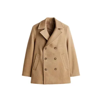 H&M Coats Men Beige