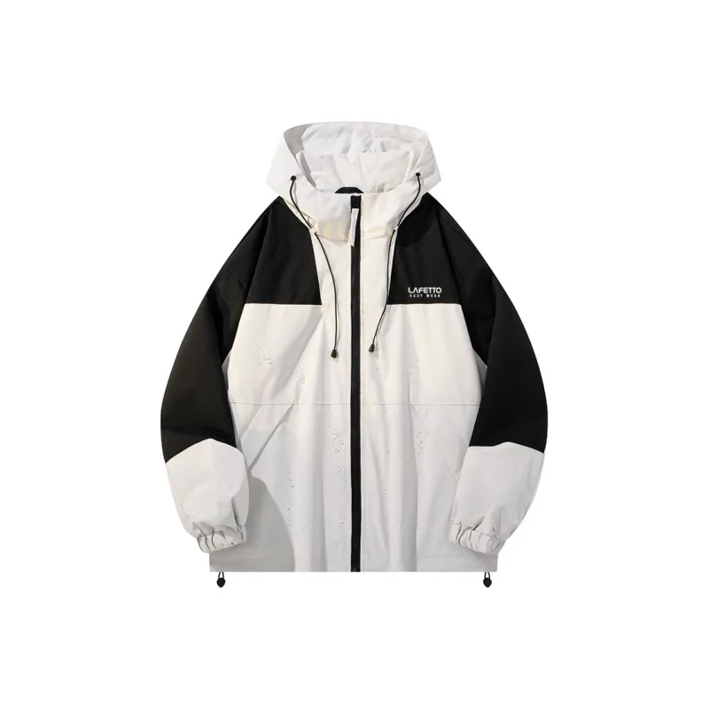 Lafetto Water Resistant Windproof Wear Resistant Windbreaker Jacket Unisex-0