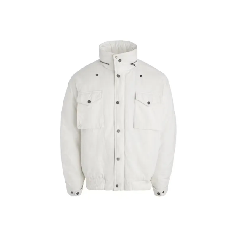 GUESS Jackets & Coats Men's White-0
