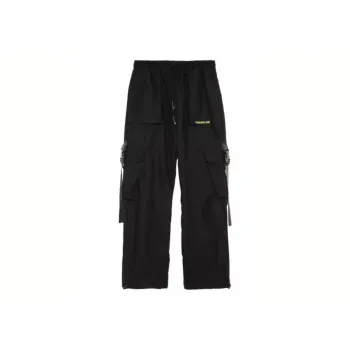 BEASTER Casual Pants Unisex Black