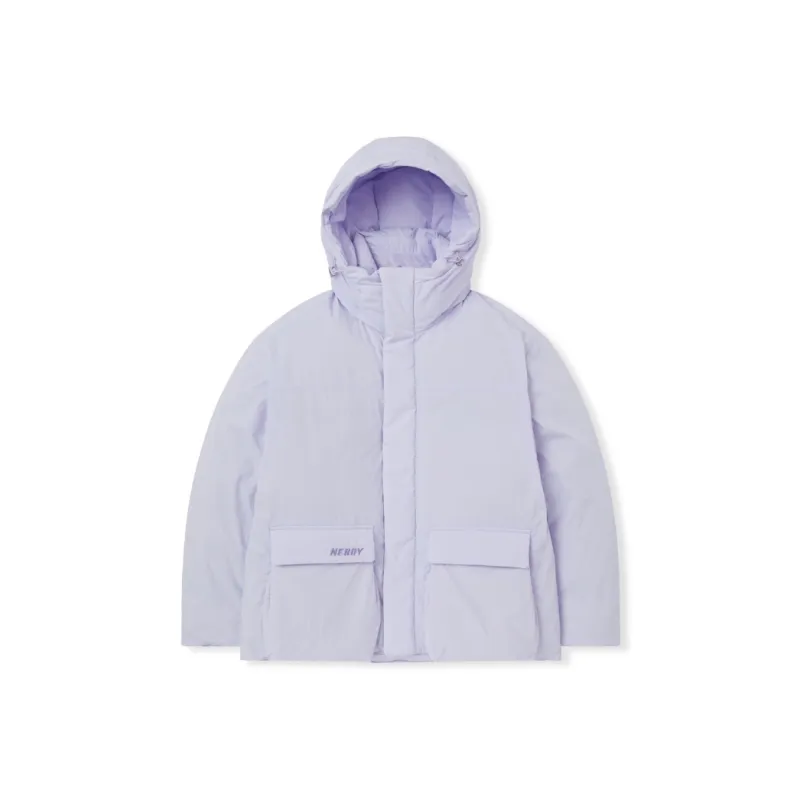 NERDY FW24 Down Jacket Unisex Light Purple-0