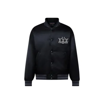 LOUIS VUITTON Embellished Nylon Baseball Blouson