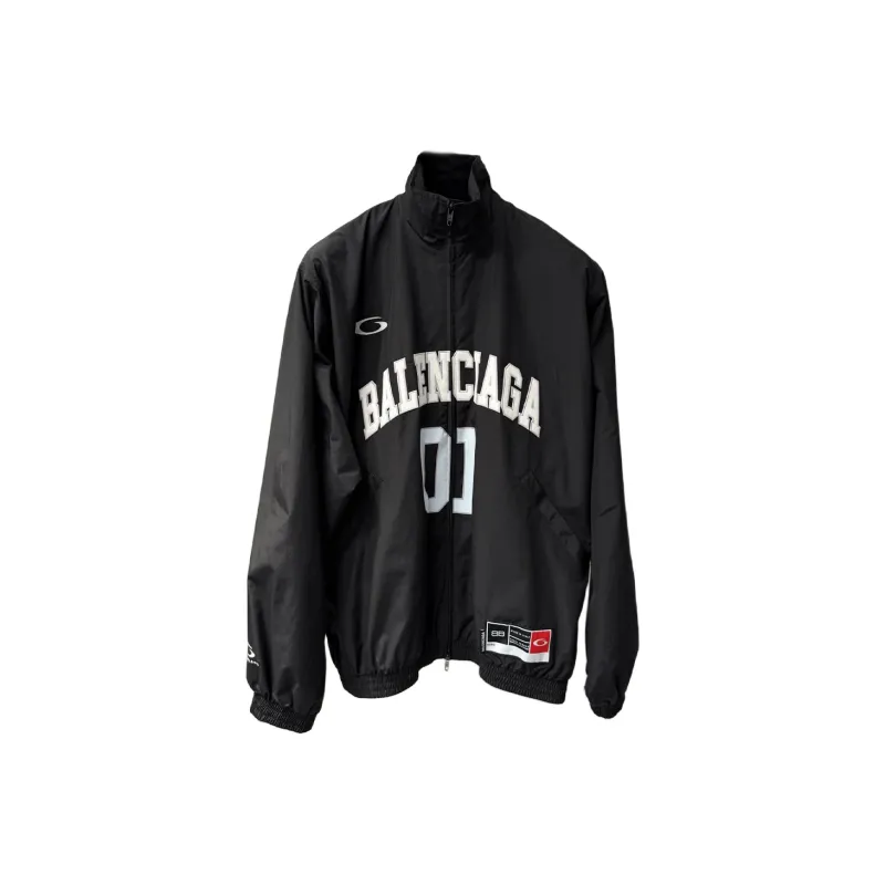 Balenciaga SS25 Jackets Coats Regular Fit Men's Black-0