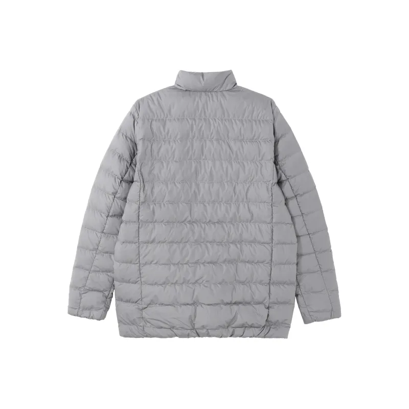 Adidas Down Jackets Men Gray-5
