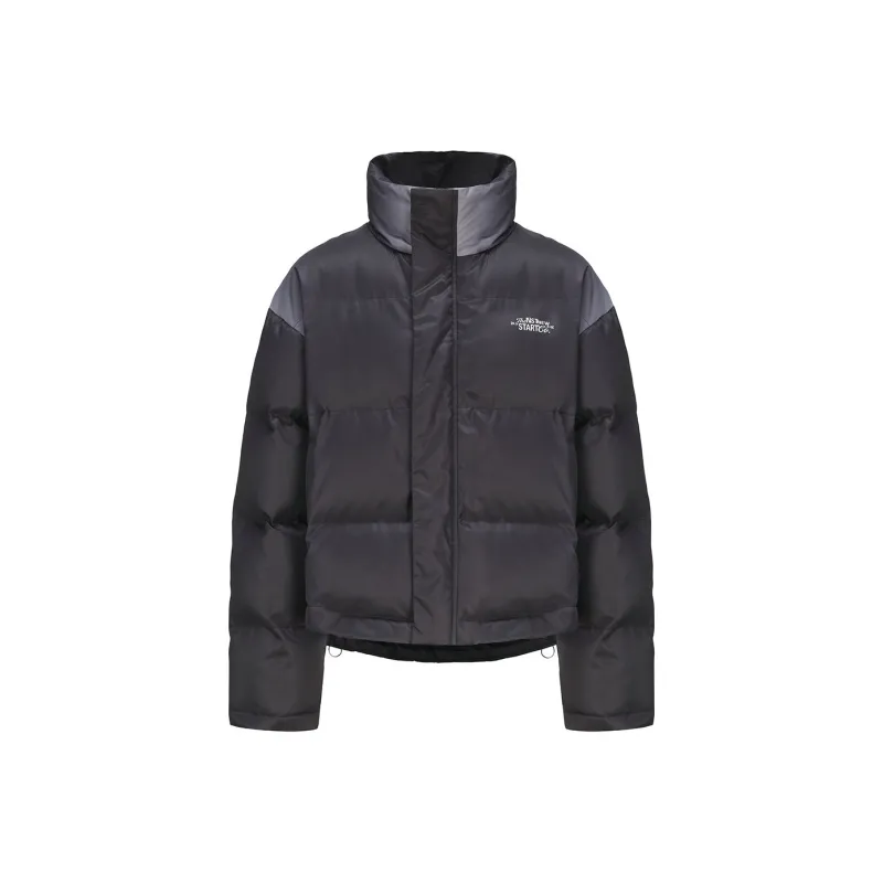 NSTNEW START Puffer Jacket Unisex Gradient Black-0