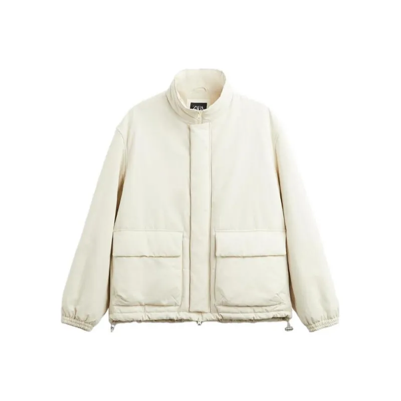 ZARA Jackets Men White-0