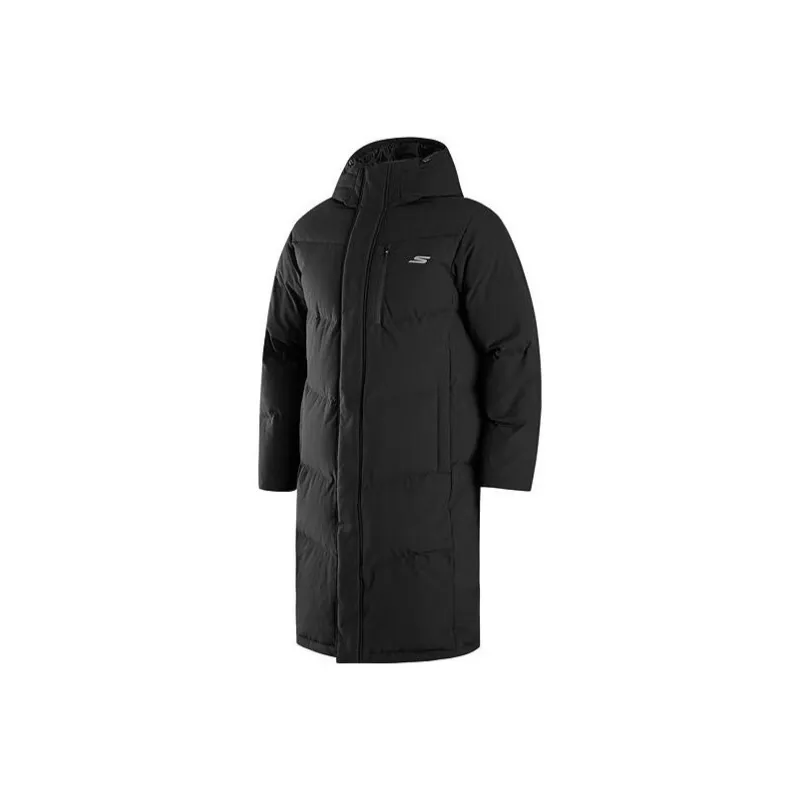 Skechers Down Jacket Men's Carbon Black-0