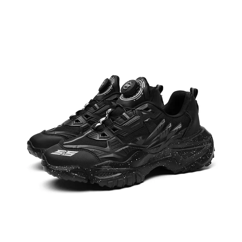 OUBT Sports Running Height Increasing, Breathable, Slip Resistant Low Top Chunky Sneakers Unisex-2