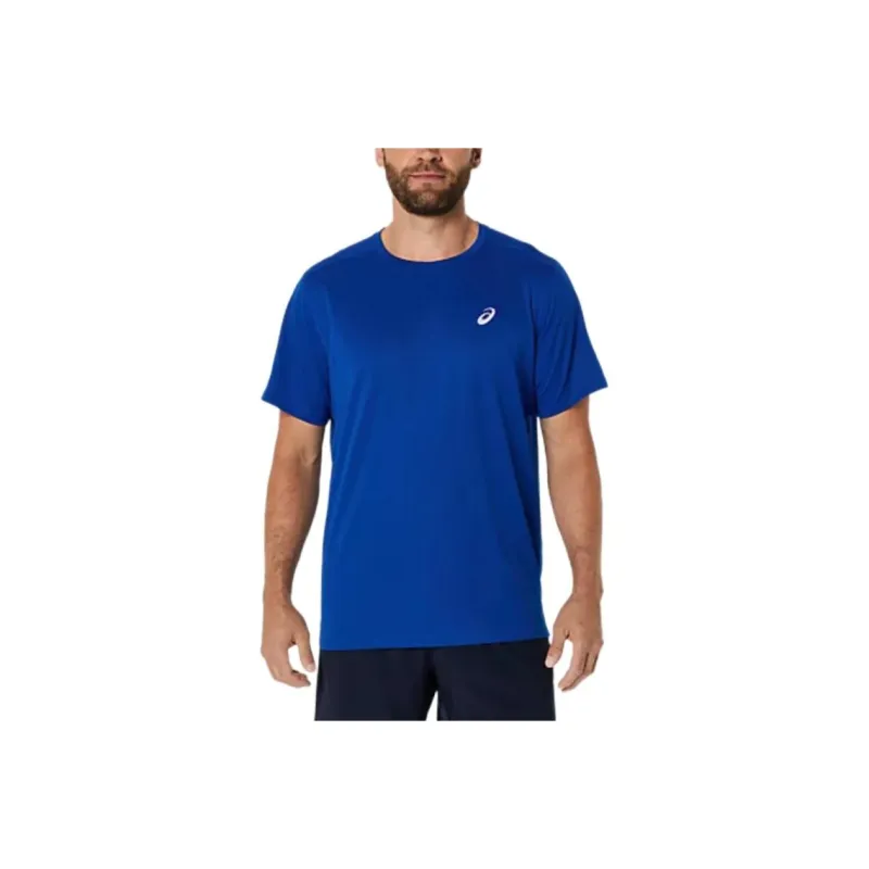 Asics T Shirts Men Blue-0