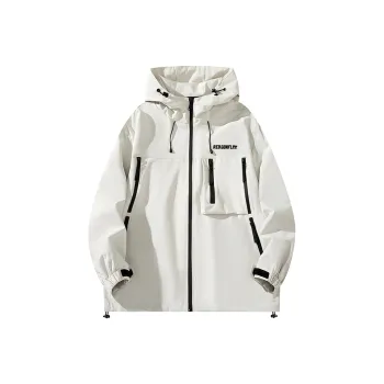 RED DRAGONFLY Water Resistant Windproof And Rainproof With Additional Wear Resistance Windbreaker Jacket Unisex