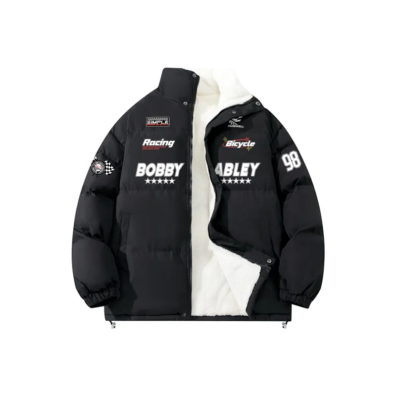 BOBBY ABLEY Puffer Jacket Unisex Black-8