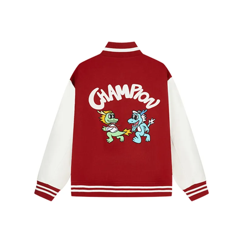 Champion SS24 Baseball Jacket US Version Unisex-0