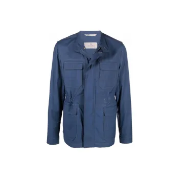 CANALI Jackets Coats Men's Blue