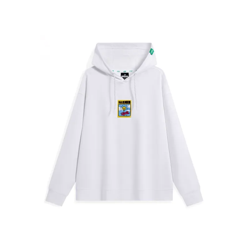 XTEP Vitality Series Sweatshirt Men's Pearl White-0