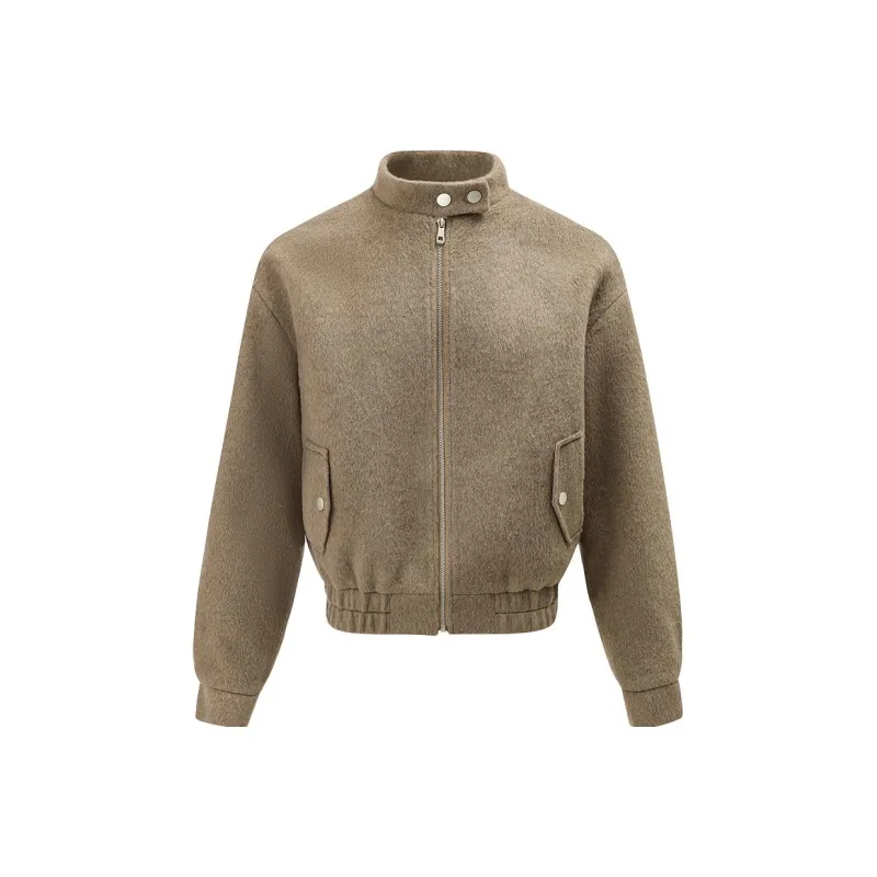 ETERNITY ITA Woolen Jacket Unisex Brown-0