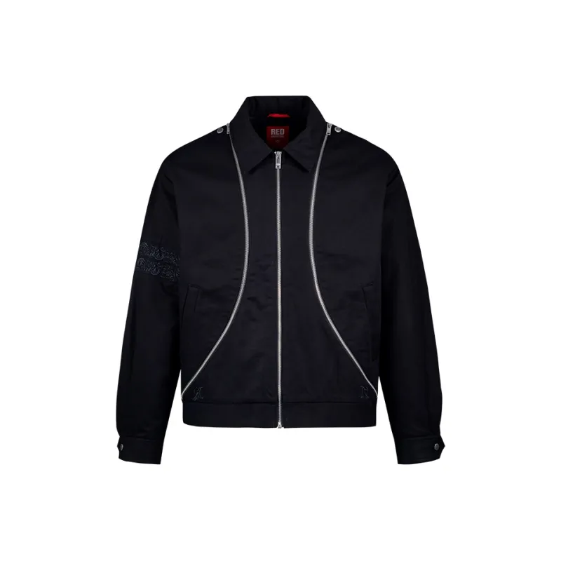 REDCHARCOAL x WANTONG MJ LIANMINGKUAN Jacket Unisex Black-0