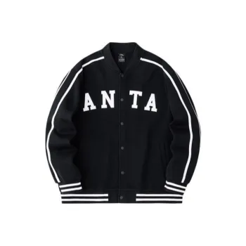 Anta Life Collection Baseball Jacket Unisex Basic Black