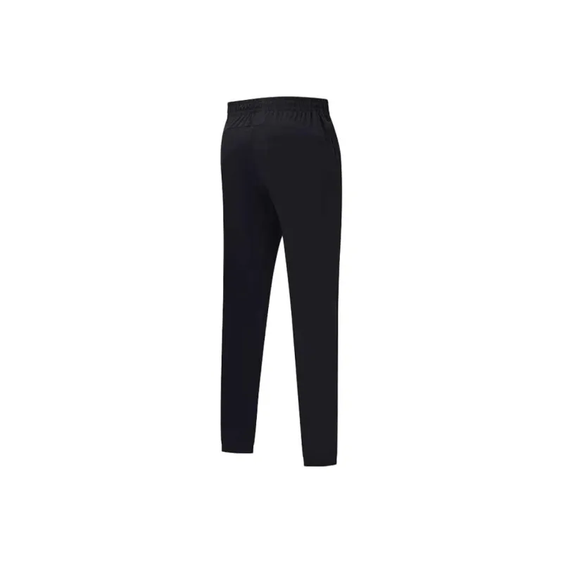 XTEP Variety Training Collection Knitted Sweatpants Men's Jet Black-1