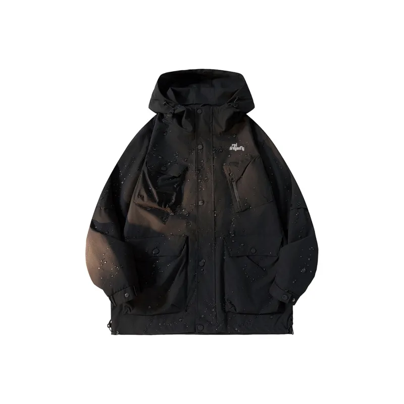 RED DRAGONFLY Waterproof And Windproof Windbreaker Jacket Unisex-3