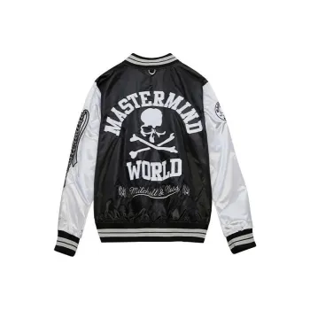 Mitchell & Ness Mastermind Joint Series Baseball Jacket Unisex Black